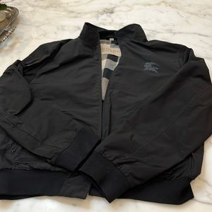 Black Burberry, lightweight jacket